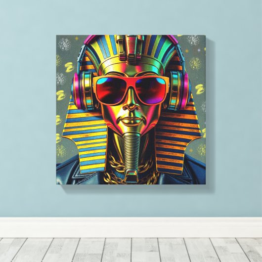 PHARAOH COOL 3 LEINWANDDRUCK (Insitu (Holzboden))
