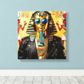 PHARAOH COOL 4 LEINWANDDRUCK (Insitu (Holzboden))