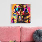 PHARAOH COOL LEINWANDDRUCK (Insitu (Wohnzimmer))