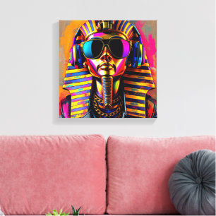 PHARAOH COOL LEINWANDDRUCK