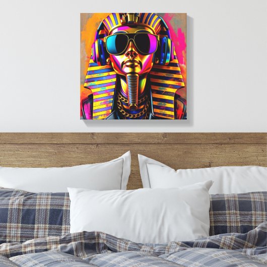 PHARAOH COOL LEINWANDDRUCK (Insitu (Schlafzimmer))