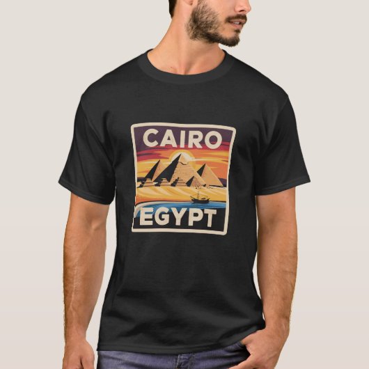 Pharaoh Culture Travel Design T-Shirt (Vorderseite)