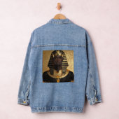 Pharaoh Energy — Moderne Kunst eines antiken afrik Jeansjacke (Hangar)