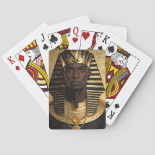 Pharaoh Energy — Moderne Kunst eines antiken afrik Spielkarten