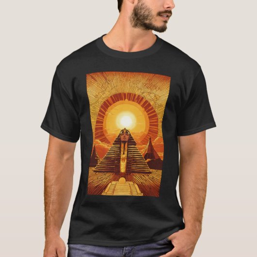 Pharaoh erheben die Sonne T-Shirt (Vorderseite)