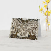 Pharaoh-Fluch Karte (Gelbe Blume)