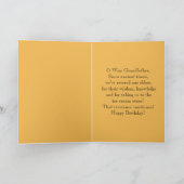 Pharaoh Grandpa Happy Birthday Spaß Karte (Innenseite)