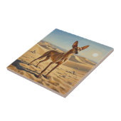 Pharaoh Hound Fliese (Seite)