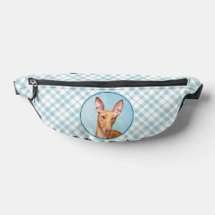 Pharaoh Hound Gemälde Kastanienbraun Originale Hun Bauchtasche