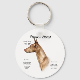 Pharaoh Hound History Design Schlüsselanhänger