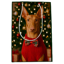 Pharaoh Hound Holiday  Mittlere Geschenktüte