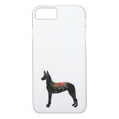Pharaoh Hound Hund züchten Bohemischen Blumensatte Case-Mate iPhone Hülle (Rückseite)