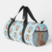Pharaoh Hound Malerei Kastanien Original Hunde Kun Duffle Bag (Rechte Ecke)
