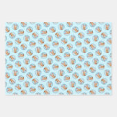 Pharaoh Hound Malerei Kastanien Original Hunde Kun Geschenkpapier Set (Vorderseite)