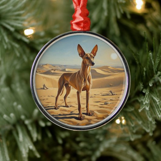 Pharaoh Hound Ornament Aus Metall (Baum)