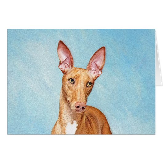 Pharaoh Hound Painting - Niedliche Original Hunde  (Vorderseite (Horizontal))