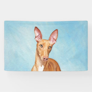 Pharaoh Hound Painting - Niedliche Original Hunde Banner