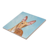 Pharaoh Hound Painting - Niedliche Original Hunde  Fliese (Seite)