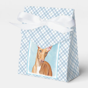 Pharaoh Hound Painting - Niedliche Original Hunde  Geschenkschachtel