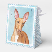 Pharaoh Hound Painting - Niedliche Original Hunde Geschenkschachtel (Rückseite)