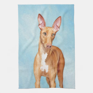 Pharaoh Hound Painting - Niedliche Original Hunde Geschirrtuch