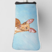 Pharaoh Hound Painting - Niedliche Original Hunde  Golf Headcover (Rotieren 90)