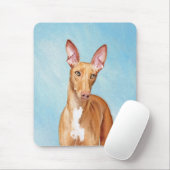 Pharaoh Hound Painting - Niedliche Original Hunde Mousepad (Mit Mouse)