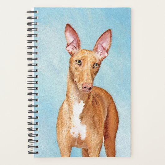 Pharaoh Hound Painting - Niedliche Original Hunde Planer (Vorderseite)