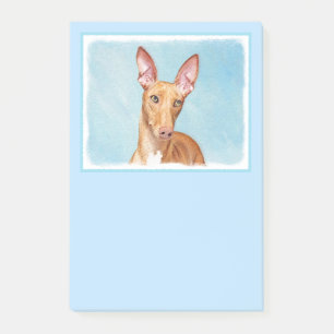 Pharaoh Hound Painting - Niedliche Original Hunde Post-it Klebezettel