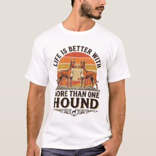 Pharaoh Hound Shirt Vintage Hundeliebhaber Sonnenu