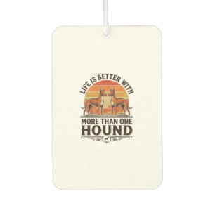 Pharaoh Hound Shirt Vintage Hundeliebhaber Sonnenu Autolufterfrischer