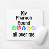 Pharaoh Hound Walks Design Mousepad (Mit Mouse)