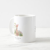 Pharaoh Hound | Wasserfarben-Hund & Rasse-Zitat Kaffeetasse (Vorderseite Links)