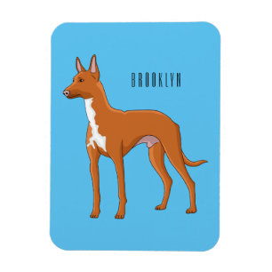 Pharaoh-Hund-Cartoon Magnet