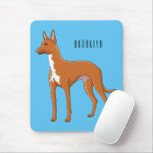 Pharaoh-Hund-Cartoon Mousepad (Mit Mouse)
