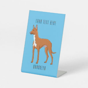 Pharaoh-Hund-Cartoon Sockelschild