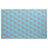 Pharaoh-Hund-Cartoon Stoff (Fat Quarter (45,7 x 55,9 cm))