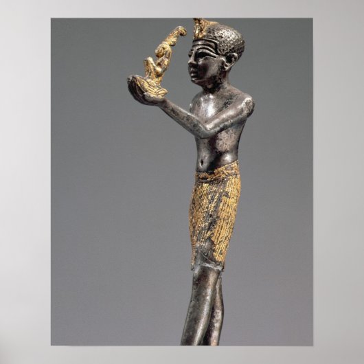 Pharaoh macht ein Angebot vor der Göttin Maat Poster (Vorne)