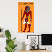 PHARAOH (Math And Greek Letters) Poster (Heimbüro)