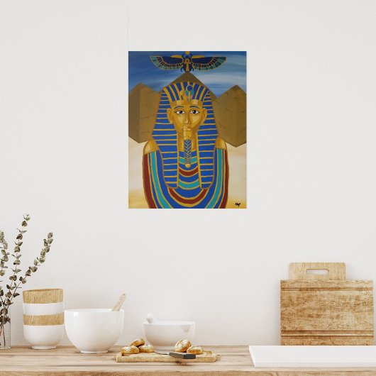 Pharaoh-Poster Poster (Küche)