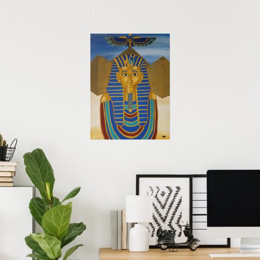 Pharaoh-Poster Poster (Heimbüro)