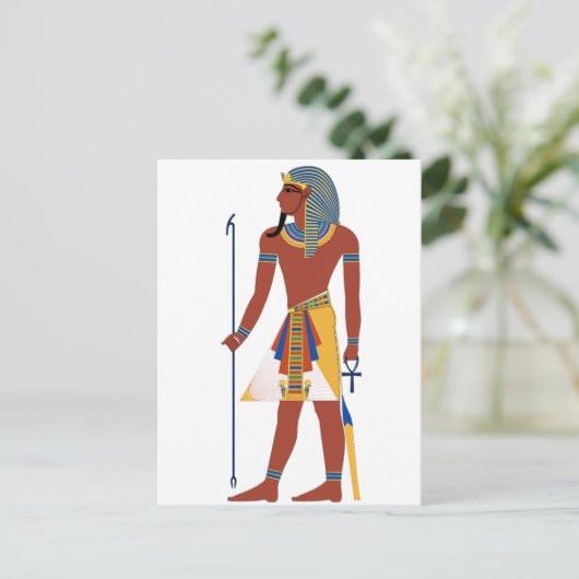 Pharaoh Postkarte (Stehend Vorderseite)