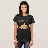 Pharaoh Pyramids Sphinx Ägypten Tut ägyptisches T- T-Shirt (Vorne ganz)