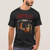 Pharaoh Ramses Ii Chariot Ancient Ägypten T-Shirt (Vorderseite)