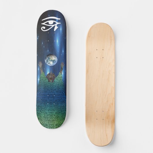 Pharaoh Rising Skateboard (Vorderseite)