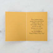 Pharaoh Son Happy Vatertag Spaß Karte (Innenseite)