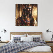 Pharaoh-Strahlung Leinwanddruck (Insitu (Schlafzimmer))