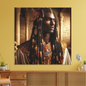 Pharaoh-Strahlung Leinwanddruck (Insitu (Wohnzimmer))