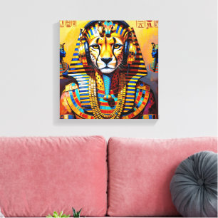 PHARAOH TUT-CHEPARD 2 LEINWANDDRUCK