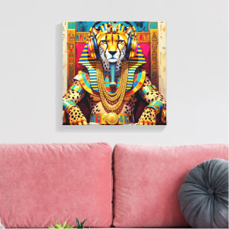 PHARAOH TUT-CHEPARD LEINWANDDRUCK